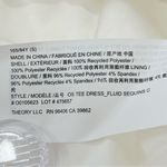 Theory  Sequin T-Shirt Mini Dress Oversized White Small Chic Holiday Bridal Party Photo 12