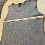 Lane Bryant  Gray Light Sweater Tank Top Plus‎ Size 18/20 Photo 5