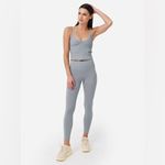 Vuori  Steel Blue Ribbed Tank Size Est. Small Photo 1