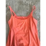 Fabletics  Tank top Neon bright Coral Pink Size Small Built in bra Adjustable Photo 6