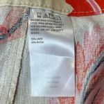 G by Giuliana Linen Rayon Tropical Print High Waist Summer Resort Shorts 22 White Size undefined Photo 6