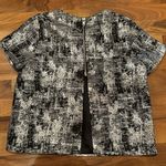 re:named  top NWT metallic‎ sliver and black perfect for holidays- Photo 3