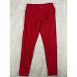 Victoria's Secret victoria secret heather red leggings pockets High Rise Photo 5