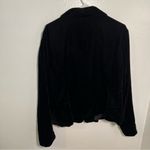 Cato Winter Chill Ideal Black Velvet Jacket 22W Photo 4