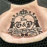 Juicy Couture VINTANGE  Beautiful  Pink and Brown Shoulder Bag Photo 1