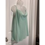 Cato  Light Blue Cowl Neck Cami Tank Top Womens XL Camisole Dress Evening X-Large Photo 7