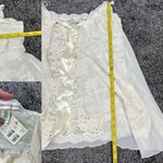 Victoria's Secret Y2K babydoll lace lingerie with thong white lace size Large Photo 4