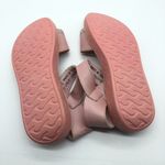 Hobibear Womens Sandals Faux Leather Butterfly Rhinestones Pink Size 37 US 6 Photo 3