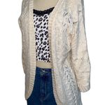 Pink republic Oversized Open Weave Cardigan  Photo 0