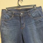 Faded Glory  Womens Blue Denim Capri Pants Size‎ 16 Roll Cuff Casual Photo 1
