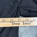 Marrakech Moto Jacket‎ Womens XS Black Draped Waterfall Front Zip Pockets Photo 8