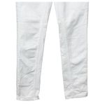 ANINE BING Frida Skinny Jeans Women’s Size 25 White Button Fly Stretch Denim Photo 3