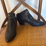 1. State  black leather grommet black bootie 6 Photo 8