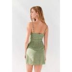 Urban Outfitters Green Emma Plaid Sleeveless Preppy A-line Mini Dress 0 Photo 1