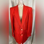 Vintage Red Silk Photo 1