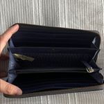 Kate Spade  Midnight Blue Zip Wallet Photo 1
