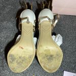 Sophia Webster Evangeline Rose Gold‎ White Heels With Box & Dust Bag 37 Size 6.5 Photo 5