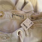 Free People  We The Free Moxie Pull-On Barrel Jeans in White Photo 4