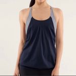 Lululemon Tank Top Size 2 Practice Freely Inkwell Gingham Photo 1