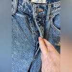 Free People  Women's Georgine Mom Distressed Denim Jean Button Fly‎ Size 31 Photo 3