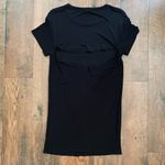 H&M  black open back tee shirt dress, size EU34/US4 Photo 1