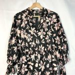 Madewell  Tie Sleeve Jumpsuit Winter Orchid Floral S Photo 4