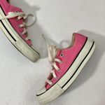 Converse  Chuck Taylor All Star sneakers Low Top Pink canvas athletic shoes Photo 2