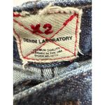 EXPRESS X2 Denim Laboratory Vintage Cropped Denim Y2K Jeans Estimated Size 32 Photo 3