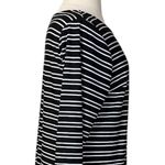 cj banks Shift Dress 3/4 Sleeves Pullover Stripes Stretch Women’s Size 1X Plus Photo 6