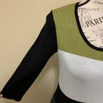 Gabby Skye Colorblock Sweater Dress Photo 8