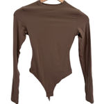 SKIMS  FITS EVERYBODY LONG SLEEVE CREW NECK BODYSUIT AMETHYST XS NWT Photo 0