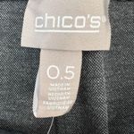 Chico's Size 0.5 US S 6 Houndstooth Knit Straight Ankle Pants Dark Heather Grey Photo 9