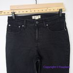 Madewell NEW  The Mid-Rise Perfect‎ Vintage Jeans Clean Black Wash, 26 Photo 5