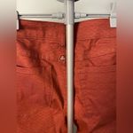 prAna  Kayla Mid Rise Red‎ Straight Leg Jeans size 2/26 Photo 3