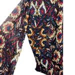 Evereve  Stelle Abstract Blouse Top Size XS Colorful Modern‎ Contemporary Artsy Photo 7