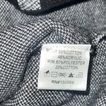 Black and White Collared Sweater Shirt Belle by Belldini Size Small. Photo 5