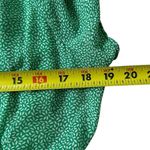 & Other Stories & Other Stories Green Lined A-Line Midi Dress Women Size 10 | 9-17 Photo 5