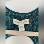 Silence + Noise  Teal Textured Knit Mini Dress Sleeveless Cutout St Patrick’s Day Photo 6