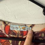 Unity Worldwear Butterfly Boho Tunic Top XL Y2K Festival Hippie Style Green Photo 3