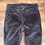American Eagle  Women’s Hi-Rise Black Corduroy Jeggings Pants – Size 6S Photo 2