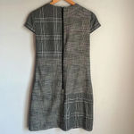 Alice + Olivia Coley Paneled Prince of Wales Checked Woven Mini Dress Photo 2