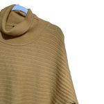 Jones New York  XL Yellow Ribbed Cowl Neck Pullover Sweater Jumper Sweatshirt NWT Photo 2