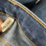 Rag and Bone  Dre Capri‎ Relaxed Raw Hem Knee Tear Jean in Dia Wash size 25 Photo 9