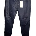 J Brand  Navy Waxed Leggings nwt‎ Photo 0