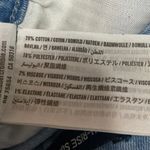 Hollister  Blue High Rise Super Skinny Distressed Cutoff Denim Jeans Shorts Sz 25 Photo 4