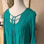 Diane Von Furstenberg DIANE‎ VON FURSTENBERG NWT New Parlian Shift Dress Size 6 In Bright Emerald Photo 3
