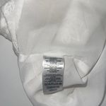 The Loft White Floral Jacquard Lined Racerback Swing Tank Top Photo 8