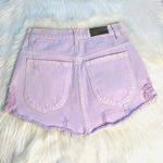 Carmar LF Beatrice Lavender Zipper Denim Skirt Purple Size XS Photo 8