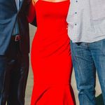 Red Prom Dress Formal Dress Long Photo 1