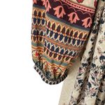 Anthropologie Far Fields Beaded Midi Dress Bhanuni by Jyoti size 2 Cream Photo 5